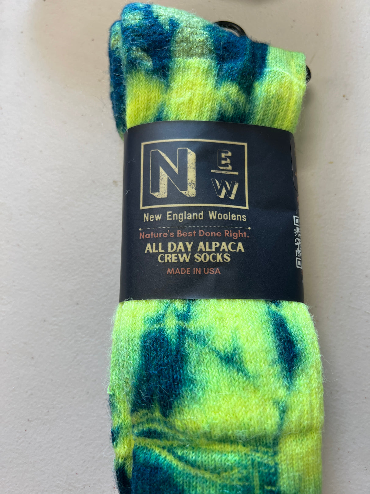 All Day Alpaca Crew Socks