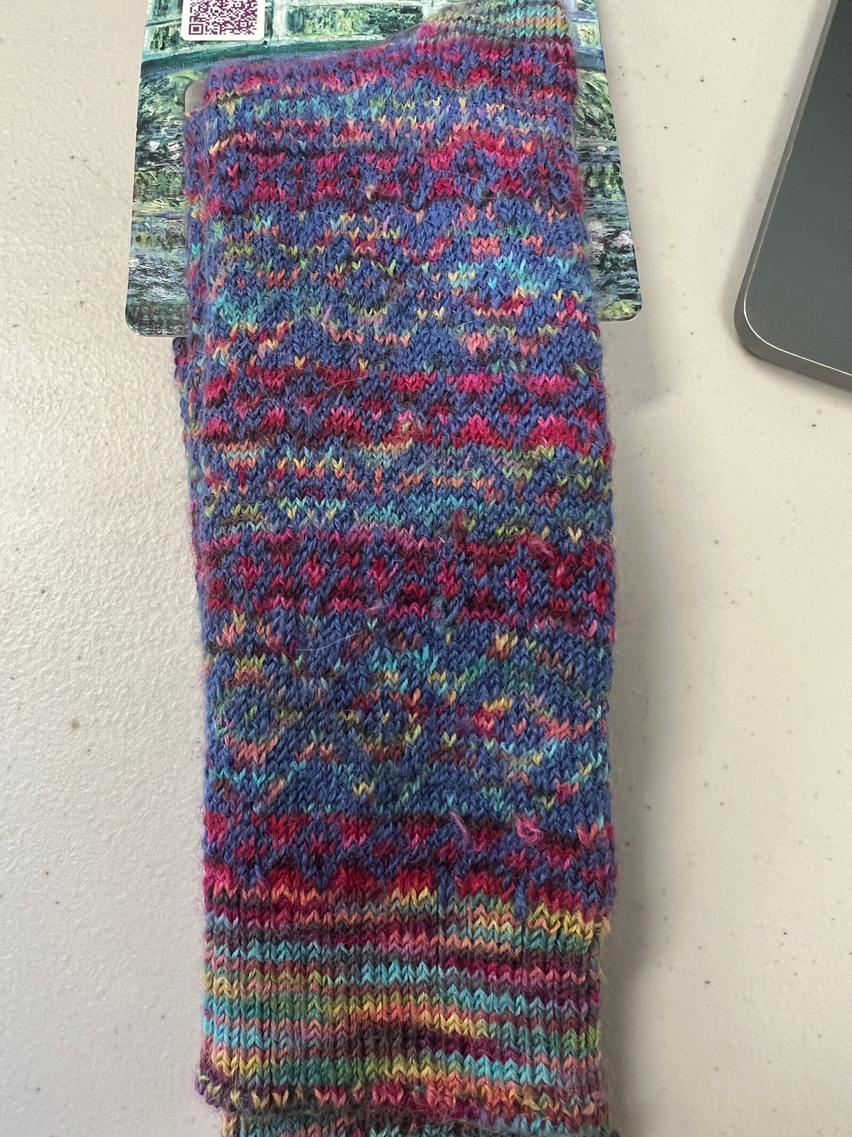 Alpaca Monet Crew Sock