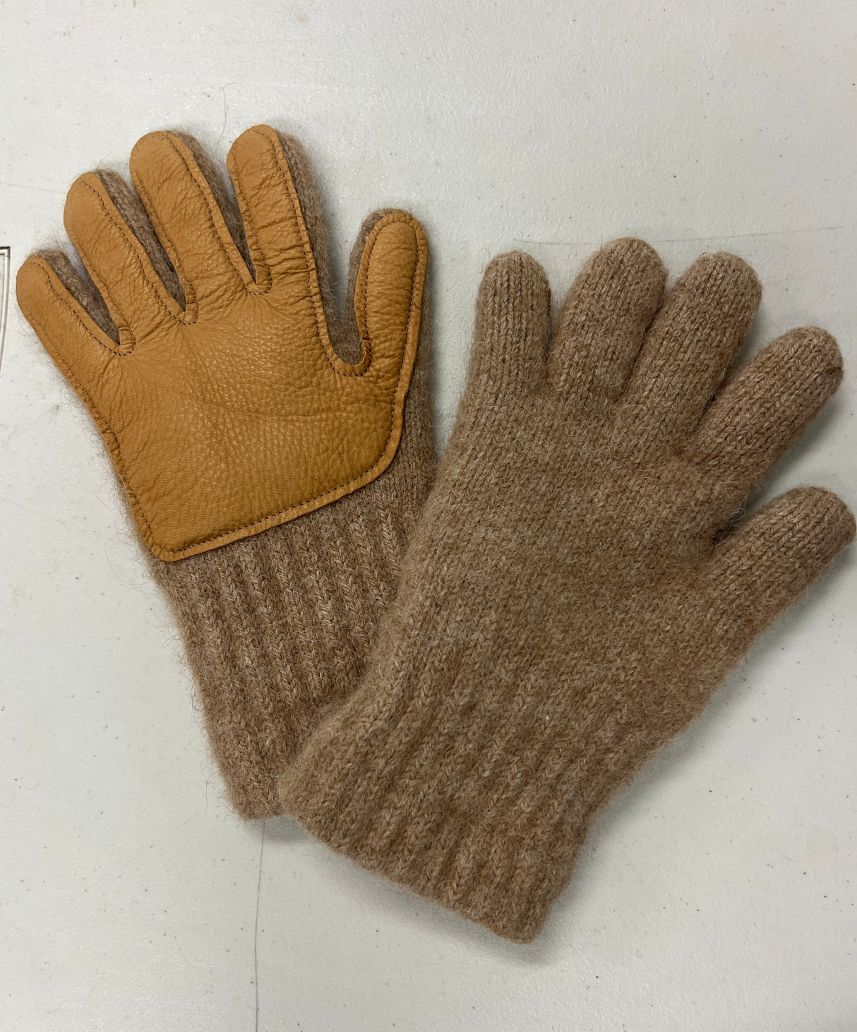 Driving Gloves with Leather Palms