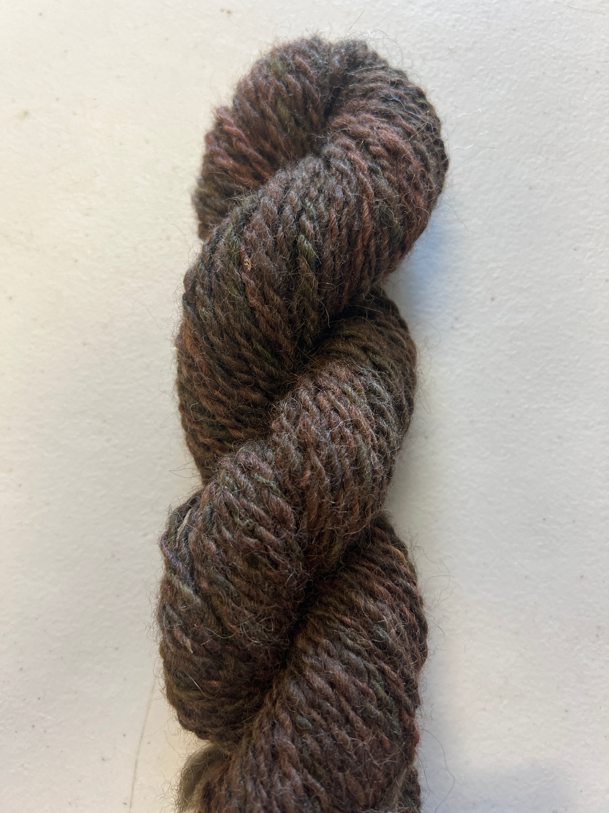 Forest Floor Bulky Handspun Yarn
