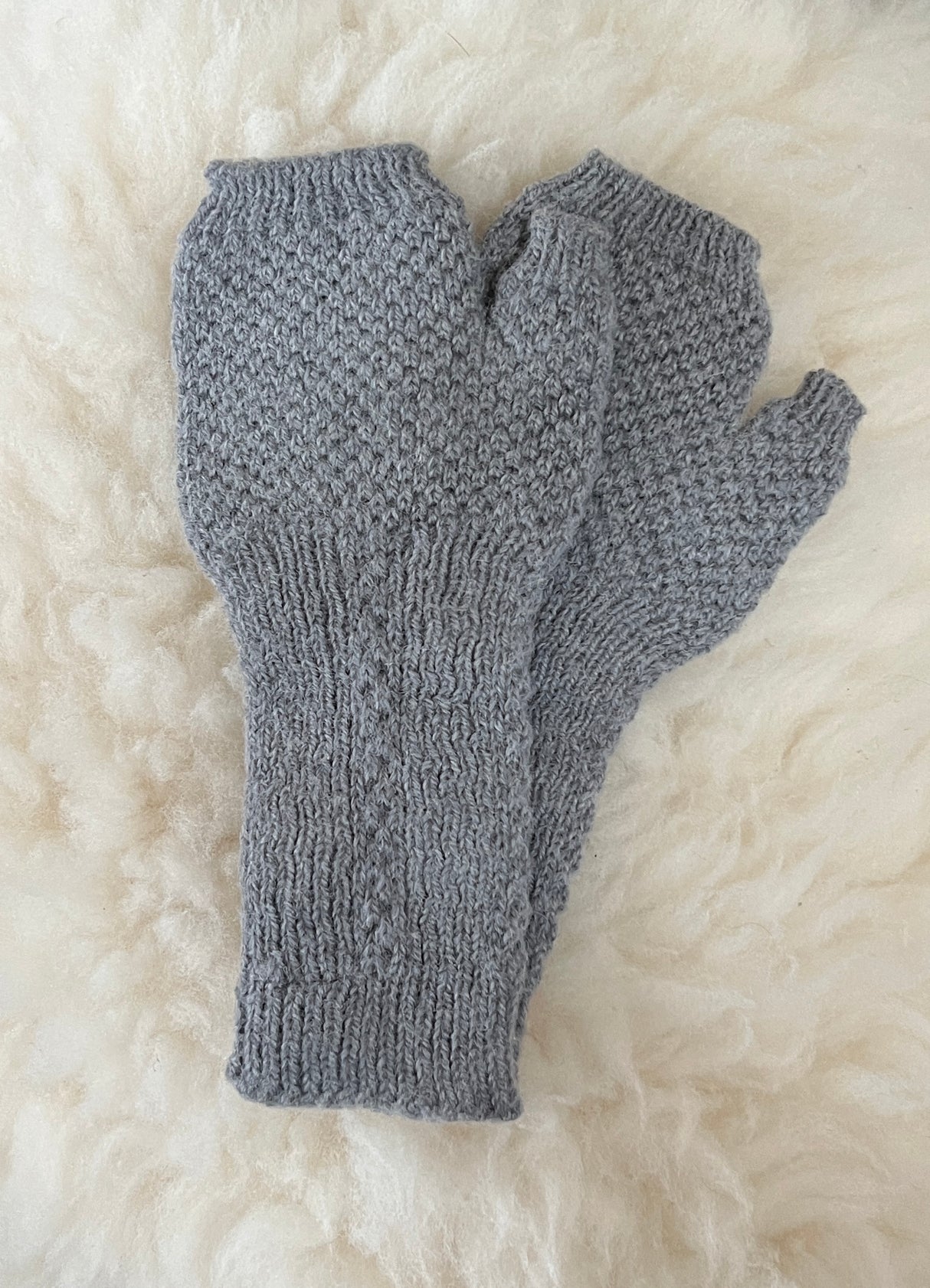 Mother Nature's Fingerless Gloves with Texture