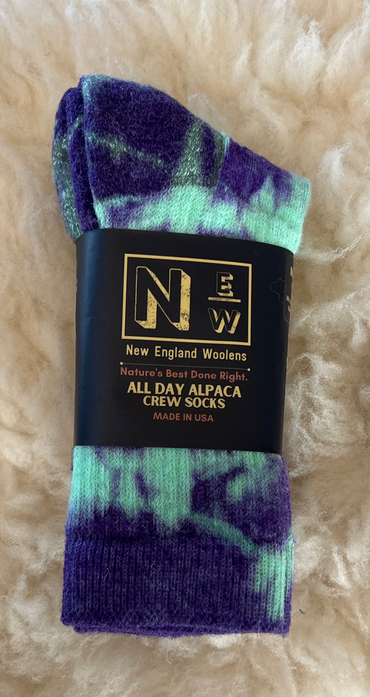 All Day Alpaca Crew Socks