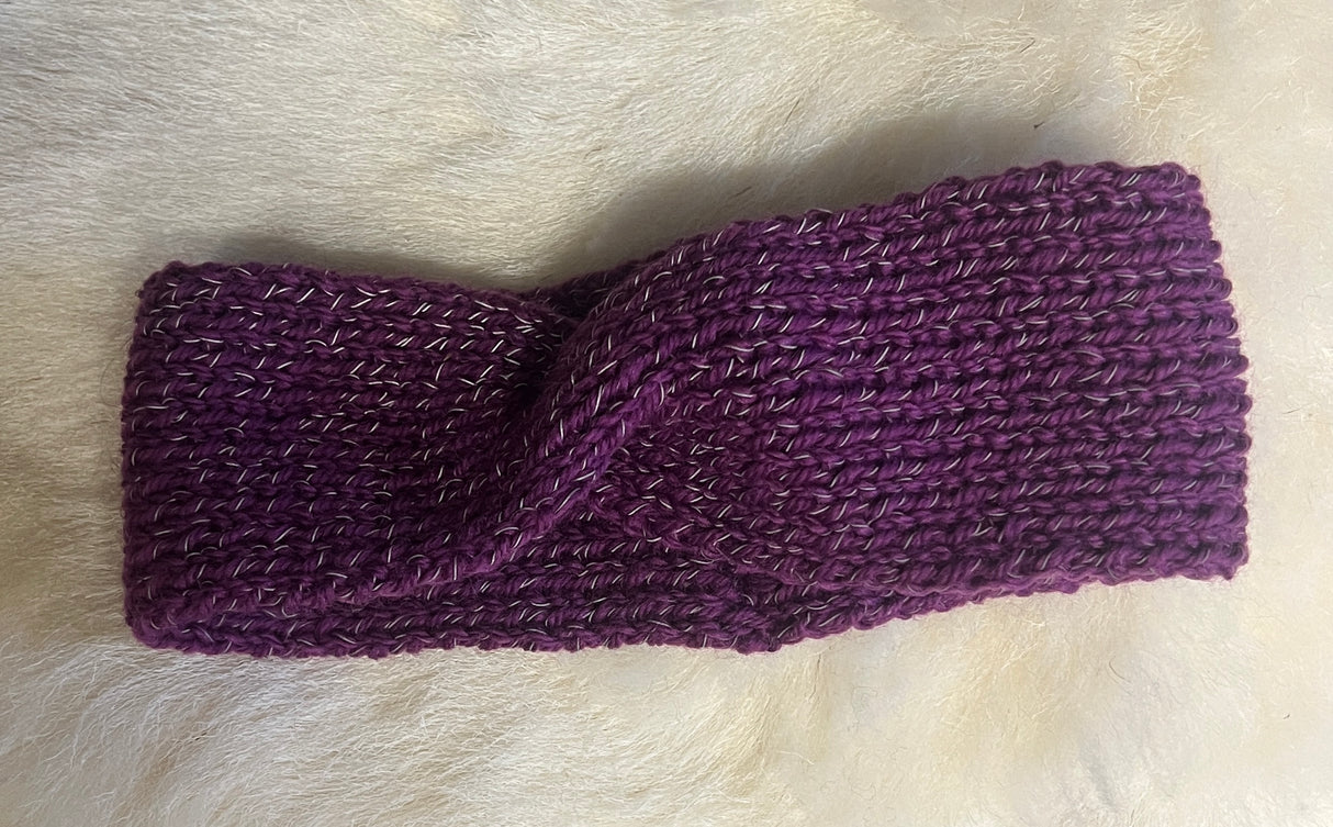 Raspberry Reflective Headband