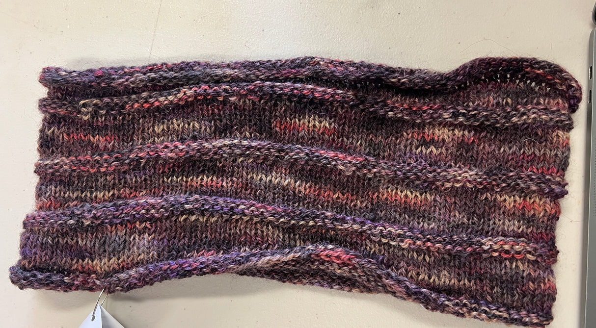 Purple & Rust Cowl