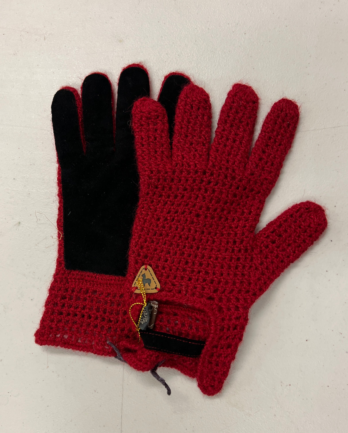 Alpaca Crochet Driving Gloves