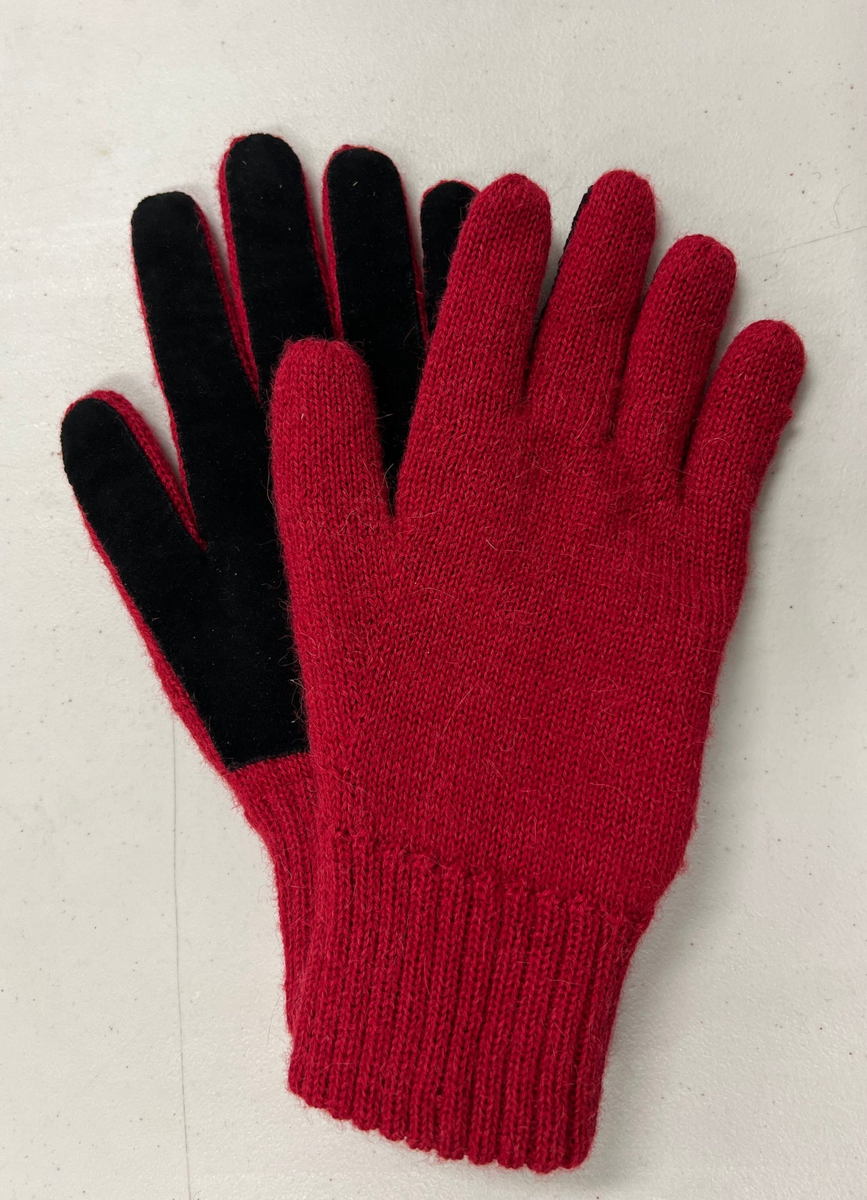 Alpaca Double Layer Driving Gloves