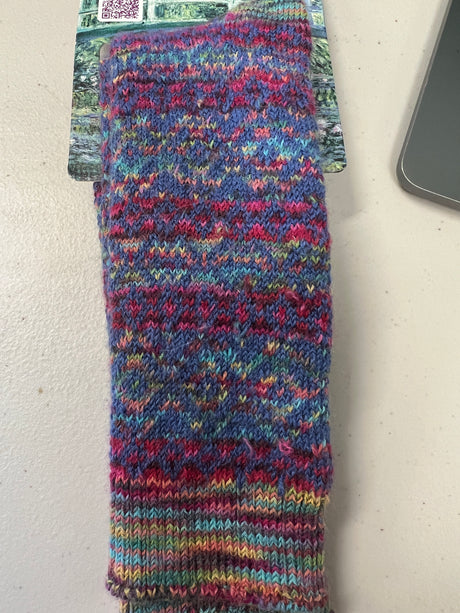 Alpaca Monet Crew Sock