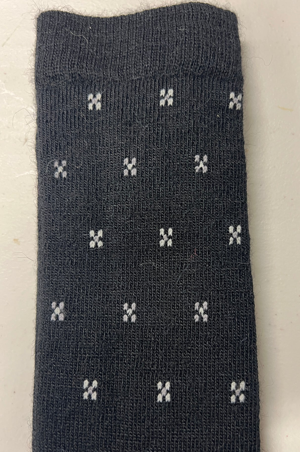 Dot Dress Crew Alpaca Socks