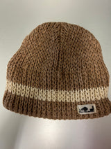 Fleece Lined Hat with Stripe