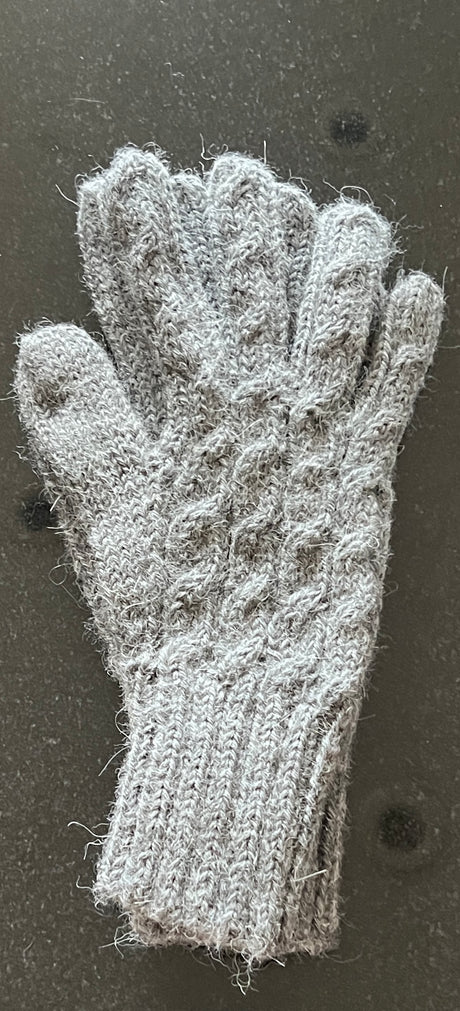 Trenza Alpaca Gloves