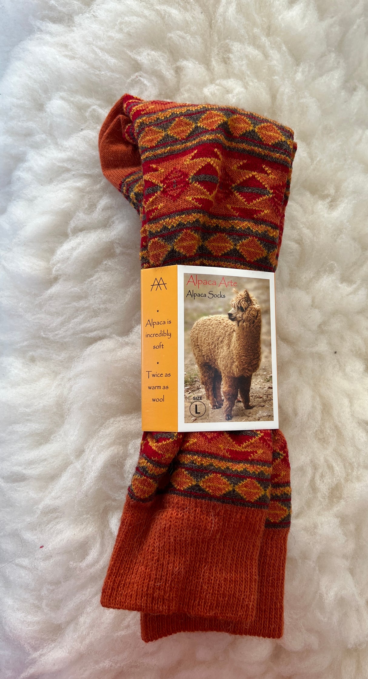 Aztec Geometric Southwest Socks