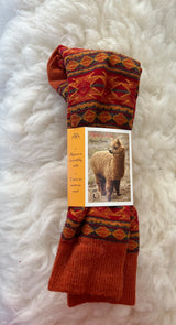 Aztec Geometric Southwest Socks
