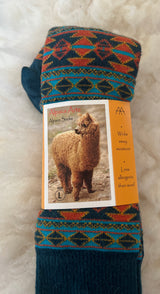 Aztec Geometric Southwest Socks