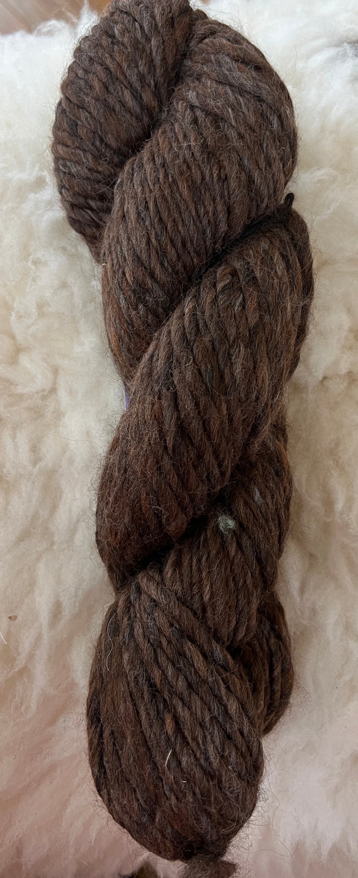 Brown Lopi Bulky Yarn