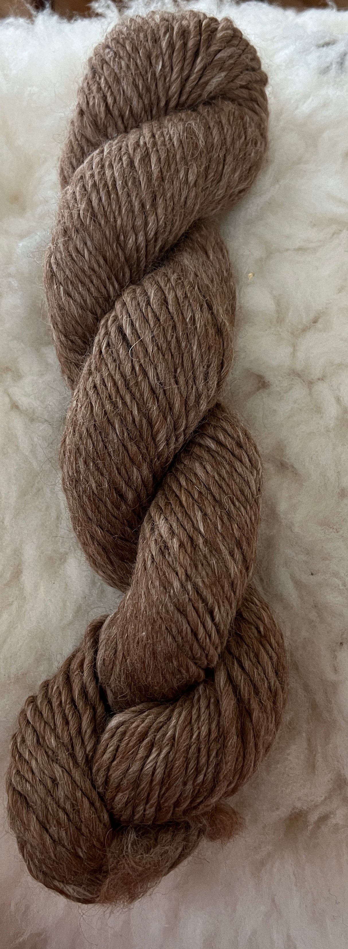Medium Brown Lopi Lite Bulky Yarn