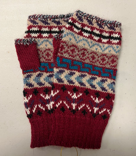 Ilave Alpaca Fingerless Gloves