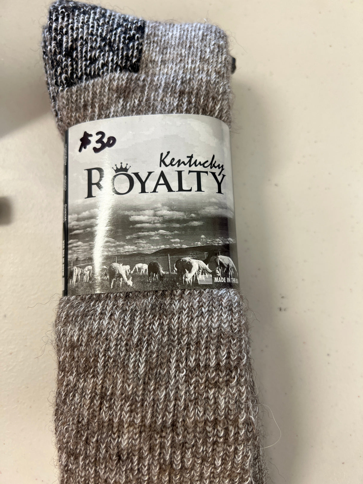 Kentucky Royalty Adventure Sock