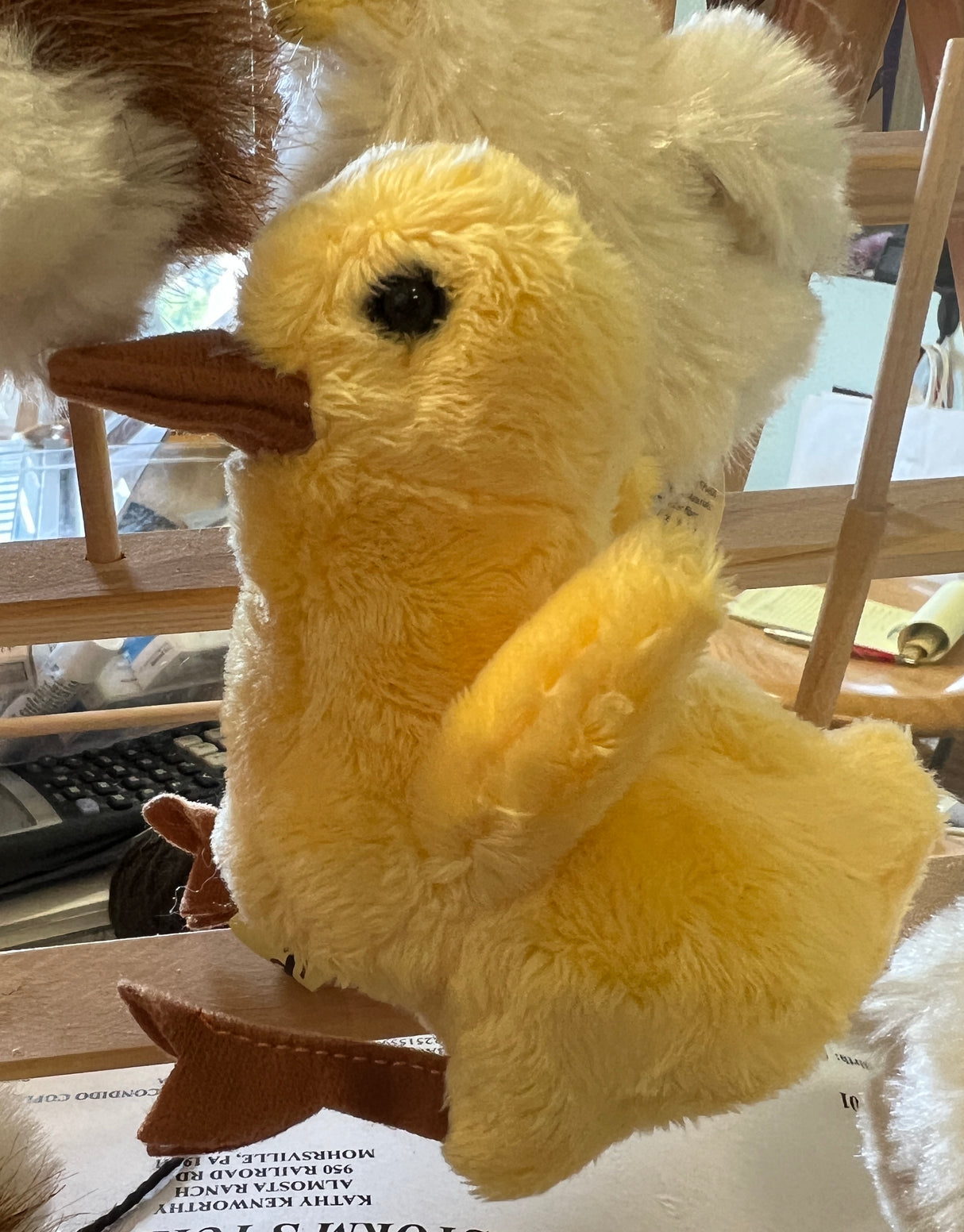 Mini Duckling Puppet