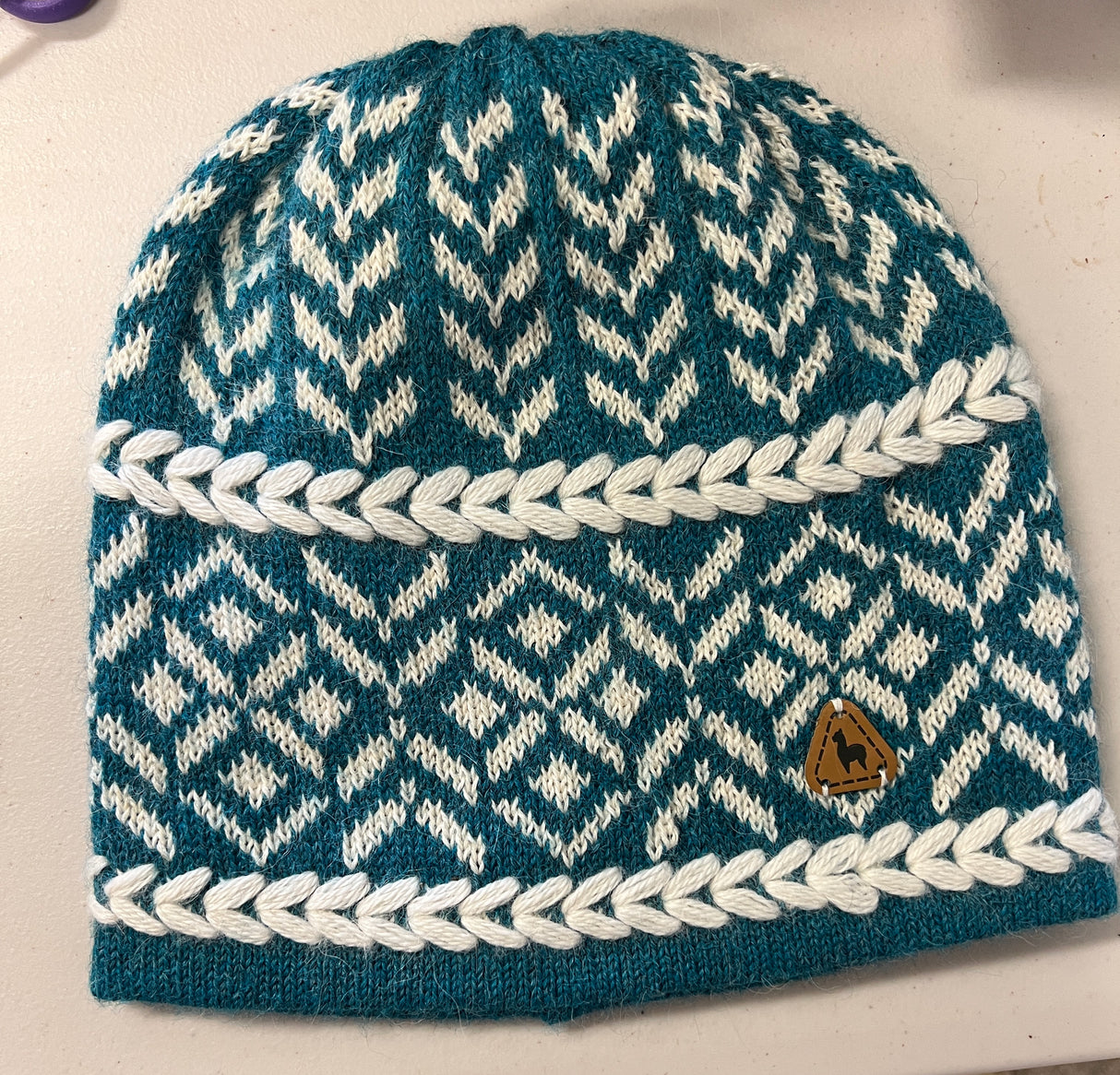 Reversible Alessia Alpaca hat