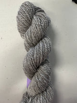 Striking Silver Worsted Yarn